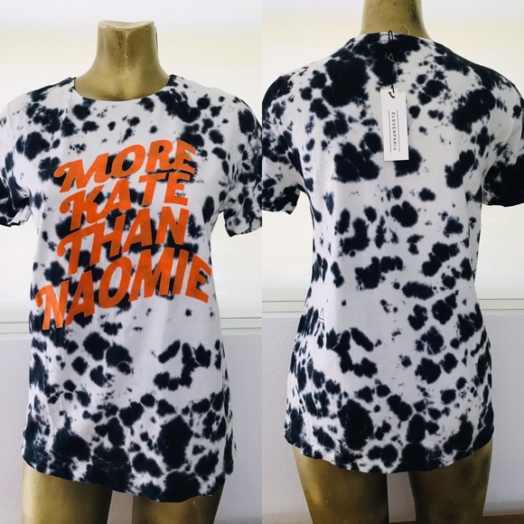 ELEVEN PARIS More KATE Than NAOMI Tee Shirt NWT Small - Picture 4 of 7